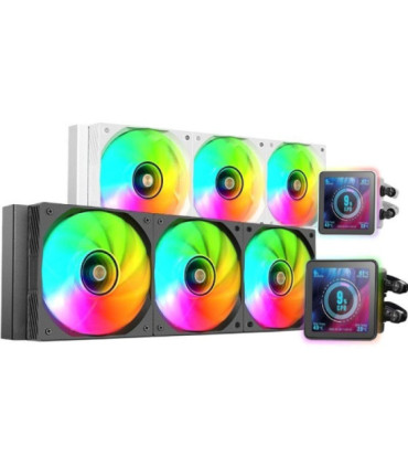 Sistema de refrigeración líquida mars gaming ml-visionpro360/ negro