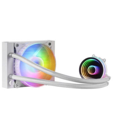 Sistema de refrigeración líquida mars gaming mlone120/ blanco
