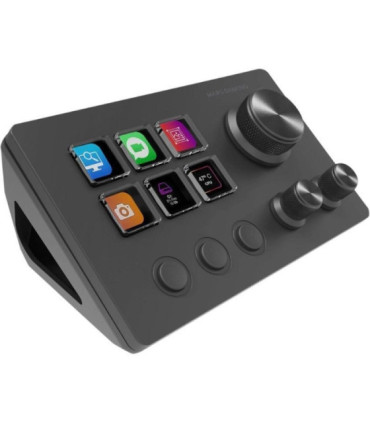 Control deck mars gaming msd-two/ 6 teclas lcd/ 3 ruedas/ 3 botones/ negro