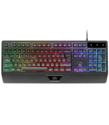 Teclado gaming semimecánico mars gaming mk124
