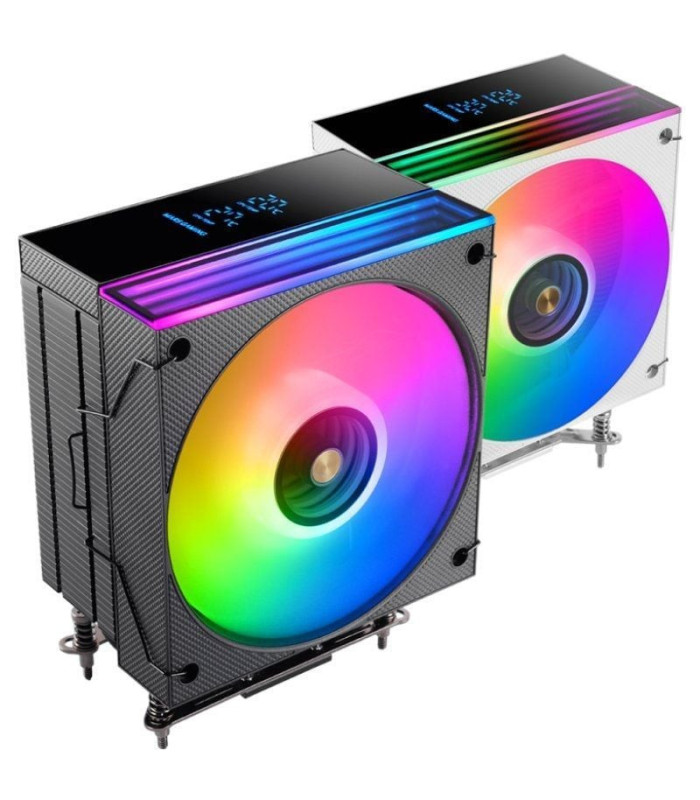 Ventilador con disipador mars gaming mcpu-lcd/ 12cm