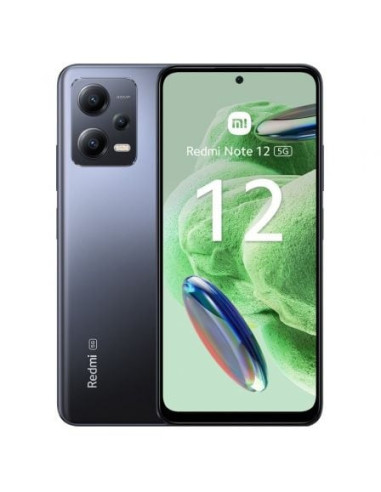 Smartphone xiaomi redmi note 12 4gb/ 128gb/ 6.67'/ 5g/ gris ónix