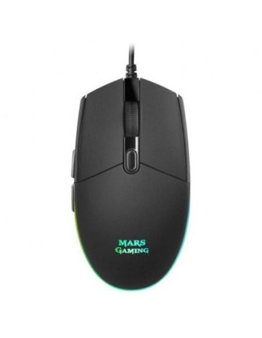 Ratón gaming mars gaming mmg/ hasta 3200 dpi