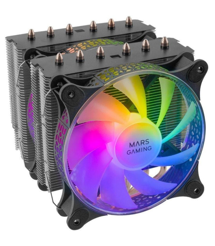 Ventilador con disipador mars gaming mcpu-xt/ 12cm