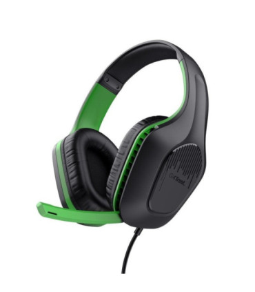 Auriculares gaming con micrófono trust gaming gxt 415 zirox xbox/ jack 3.5/ verdes