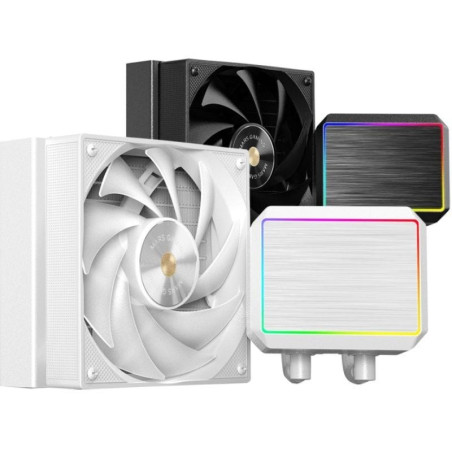 Sistema de refrigeración líquida mars gaming ml-proii120/ blanca