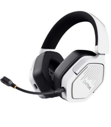 Auriculares gaming inalámbricos con micrófono trust gaming gxt 493ps carus ps5/ jack 3.5/ bluetooth/ blancos