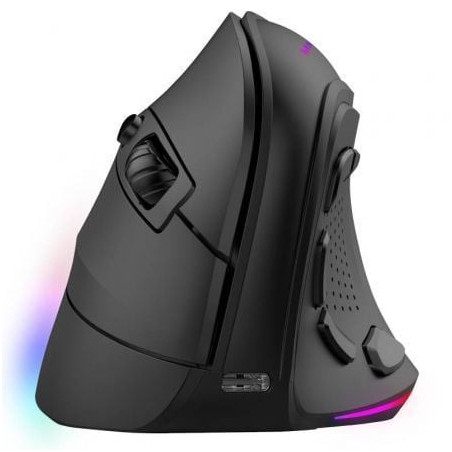 Ratón gaming vertical inalámbrico mars gaming mm-sk/ hasta 8400 dpi
