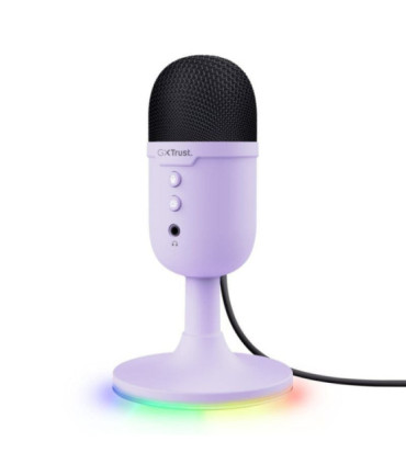 Micrófono trust gaming gxt 234 yunix/ usb/ lila