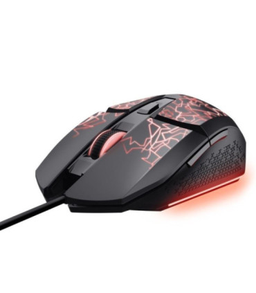 Ratón gaming trust gaming gxt 113 felox 25749/ hasta 6400 dpi