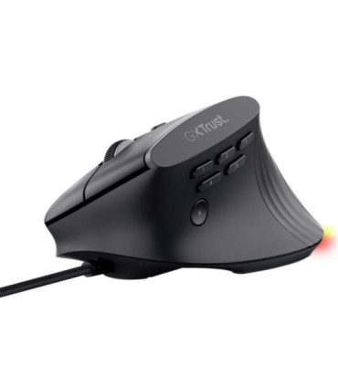 Ratón vertical gaming inalámbrico trust gaming gxt 145 rexxa 26024/ hasta 12800 dpi