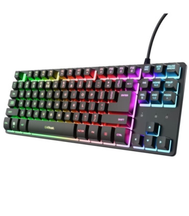 Teclado gaming mecánico trust gaming gxt 833 thado tkl 25888
