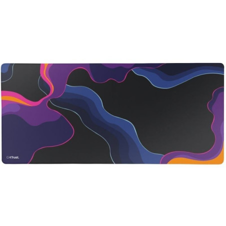 Alfombrilla trust gaming gxt 759 xxl/ 900 x 400 x 3mm/ azul y púrpura