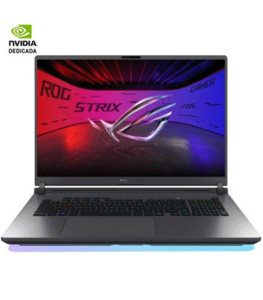 Portátil gaming asus strix g18 g815lw-s9095 intel core ultra 9-275hx/ 32gb/ 1tb ssd/ geforce rtx 5080/ 18'/ sin sistema