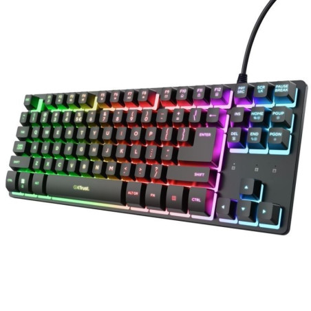 Teclado gaming mecánico trust gaming gxt 833 thado tkl 25888