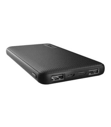 Powerbank 10000mah trust primo eco/ 15w/ negra