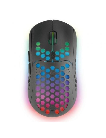 Ratón gaming inalámbrico mars gaming mmw3/ batería recargable/ hasta 3200 dpi