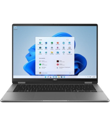 Portátil convertible asus vivobook flip tp3407sa-sg180w intel core ultra 7-258v/ 32gb/ 1tb ssd/ 14' táctil/ win11