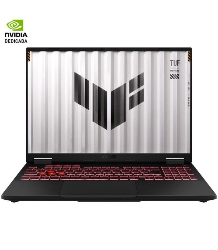 Portátil gaming asus tuf gaming a16 tuf608up-tu163 ryzen 7 260/ 16gb/ 1tb ssd/ geforce rtx 5070/ 16'/ sin sistema operativo