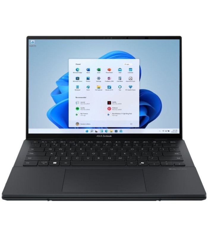Portátil convertible asus zenbook duo oled ux8406ca-ql336w intel core ultra 7-255h/ 32gb/ 1tb ssd/ 14' táctil/ win11