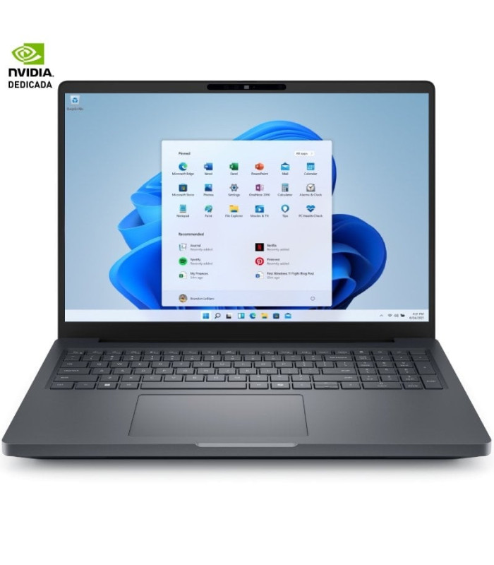 Portátil workstation dell pro max 16 plus mb16250 intel core ultra 7-265hx/ 32gb/ 1tb ssd/ 16'/ rtx pro 2000 blackwell/ win11