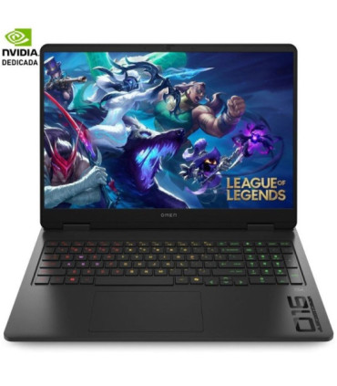 Portátil gaming hp omen 16-an0012ns intel core ultra 7-255h/ 32gb/ 1tb ssd/ geforce rtx 5070/ 16'/ sin sistema operativo