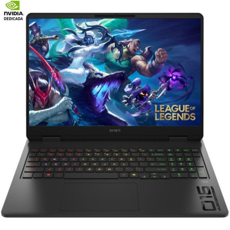 Portátil gaming hp omen 16-ap0024ns ryzen ai 9-365/ 32gb/ 1tb ssd/ geforce rtx 5070/ 16'/ sin sistema operativo