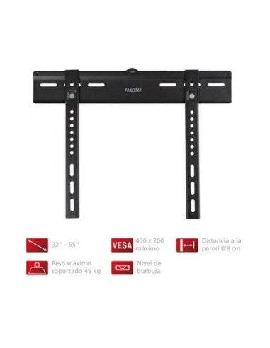 Soporte de pared fonestar stv-638n para tv de 32-55'/ hasta 45kg