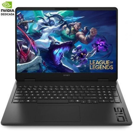 Portátil gaming hp omen 16-ap0020ns ryzen ai 7-350/ 32gb/ 1tb ssd/ geforce rtx 5060/ 16'/ sin sistema operativo