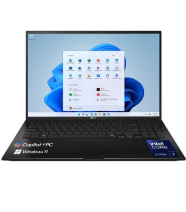 Portátil lg gram 16z90tl-g.au85bn intel core ultra 7-258v/ 32gb/ 512gb ssd/ 16'/ win11
