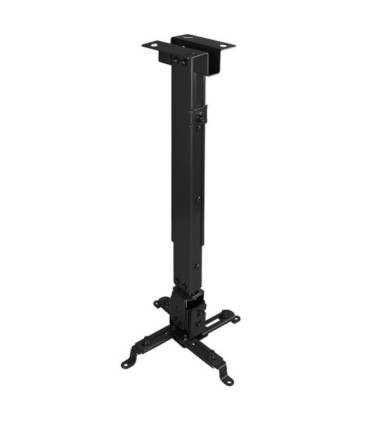 Soporte de techo para proyector tooq pj2012t-b/ inclinable/ hasta 20kg