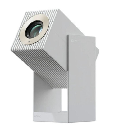 Proyector portátil wanbo cube 2 pro/ 500 lúmenes/ full hd/ hdmi/ wifi/ blanco