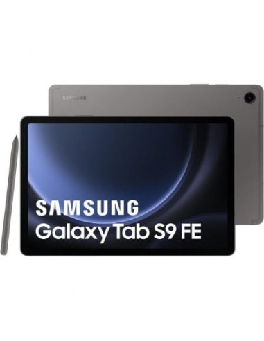 Tablet samsung galaxy tab s9 fe 10.9'/ 6gb/ 128gb/ octacore/ 5g/ gris