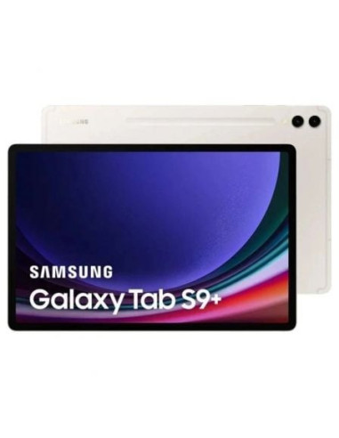 Tablet samsung galaxy tab s9+ 12.4'/ 12gb/ 256gb/ octacore/ 5g/ beige
