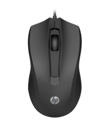 Ratón hp 105/ hasta 1600 dpi/ negro