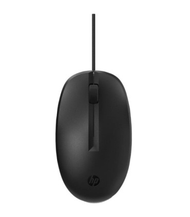 Ratón hp 128/ hasta 1200 dpi/ negro