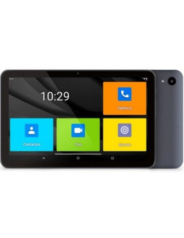 Tablet spc gravity 3 senior 10.35'/ 4gb/ 64gb/ quadcore/ 4g/ funda incluida/ negra