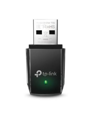 Mini adaptador usb - wifi tp-link archer t3u ac1300/ 1300mbps