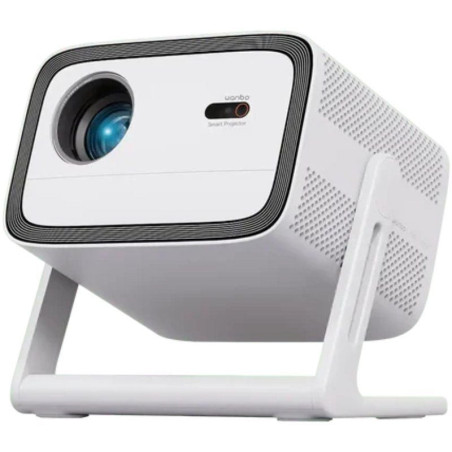 Proyector portátil wanbo vali 1/ 900 lúmenes/ full hd/ hdmi/ bluetooth/ wifi/ blanco