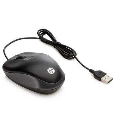 Ratón hp g1k28aa/ hasta 1000 dpi/ negro