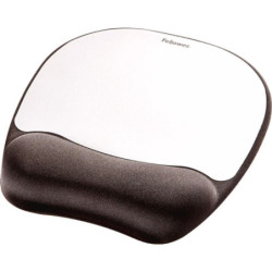 Alfombrilla ergonómica fellowes 9175801/ plata