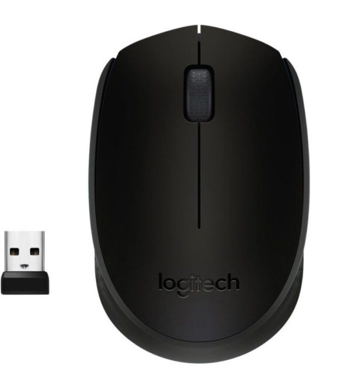 Ratón inalámbrico logitech b170/ hasta 1000 dpi