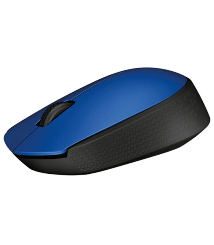 Ratón inalámbrico logitech m171/ hasta 1000 dpi/ azul