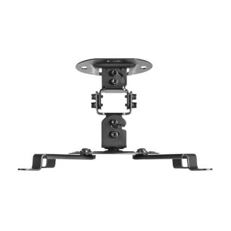 Soporte de techo/ pared para proyector aisens cp03tsr-127/ giratorio/ inclinable/ hasta 13.5kg