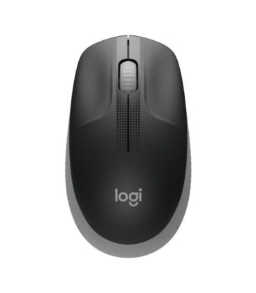 Ratón inalámbrico logitech m190/ hasta 1000 dpi/ gris medio