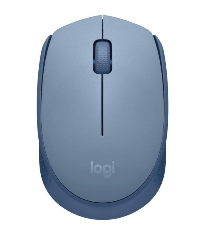 Ratón inalámbrico logitech m171/ hasta 1000 dpi/ gris azulado