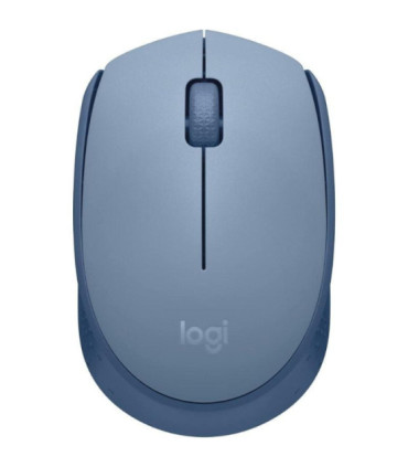 Ratón inalámbrico logitech m171/ hasta 1000 dpi/ gris azulado