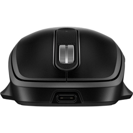 Ratón inalámbrico hp 515/ batería recargable/ hasta 4000 dpi/ negro