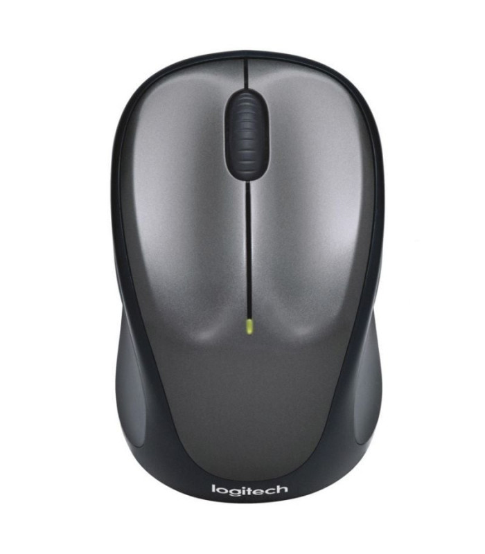 Ratón inalámbrico logitech m235/ hasta 1000 dpi/ gris