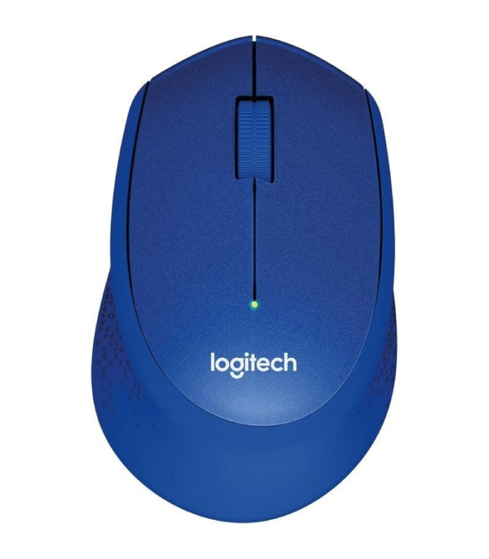 Ratón inalámbrico logitech m330 silent plus/ hasta 1000 dpi/ azul